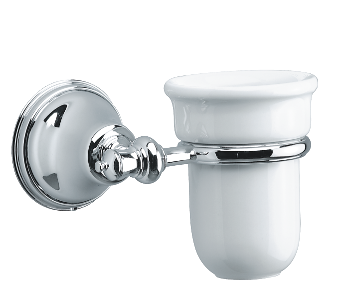 Tradition Chrome Tumbler and Holder