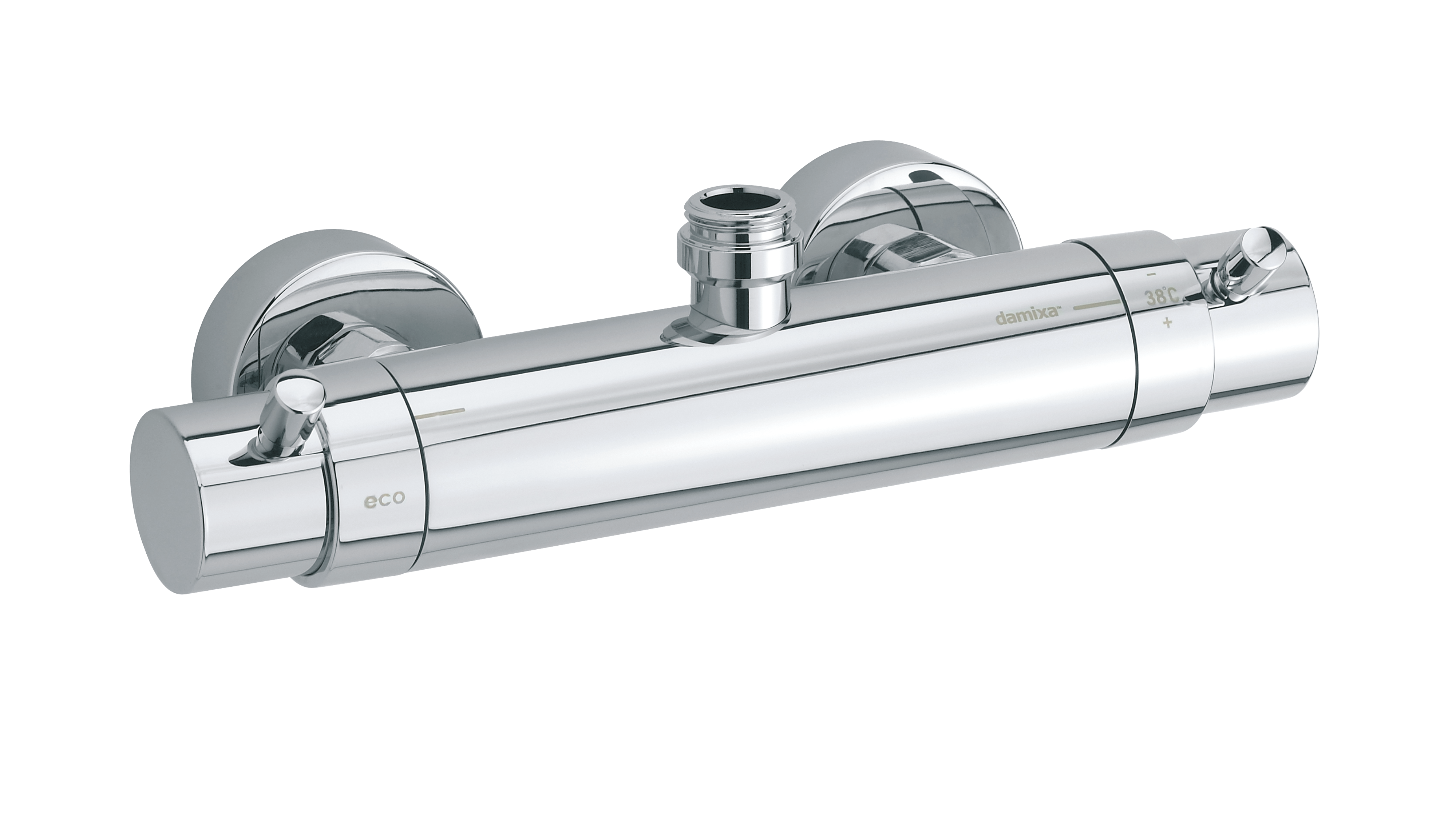 Arc Chrome Thermostatic Shower Mixer [https:  Damixa.com]