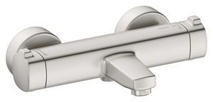 Pine Thermixa 700 Thermostatic Bath/Shower Mixer  (Steel PVD)