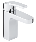 Damixa Slate basin mixer with pop up waste in chrome